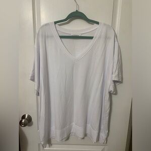 Women’s workshop white tee